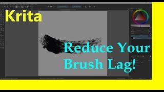 Krita | Reducing Lag and Brush Lag