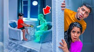 We Found Our Son TALKING To a GHOST!!