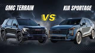 2025 Kia Sportage vs. 2025 GMC Terrain: Compact SUV Showdown!