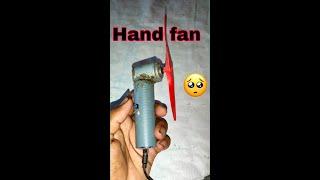 How to make hand fan #shorts