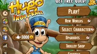 Hugo Troll Race   Кузя Троллегонки ios iphone gameplay