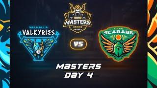 SMITE Masters Day 4 Valhalla Valkyries Vs Solar Scarabs