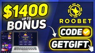 ROOBET PROMO CODE: GETGIFT | $1400 WEEKLY & CASHBACK | REVIEW