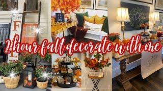  2 HOURS OF FALL DECORATING VIDEOS // DECORATE WITH ME FOR FALL 