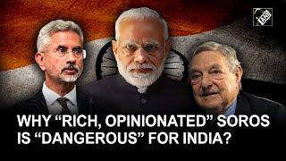 “Old, rich and dangerous” George Soros faces flak for questioning PM Modi