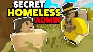 SECRET HOMELESS ADMIN RP - Unturned Roleplay (Do You Have Any Spare Change Sir?)