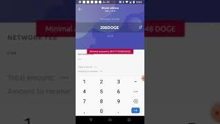 Dogecoin exchange with Freewallet