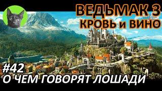 Ведьмак 3 Кровь и вино #42 - О чем говорят лошади (полное прохождение без комментариев)