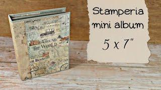 5x7 mini album walkthrough AND MY NEW ETSY SHOP!!! |Marina Manioti