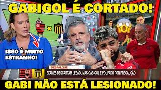 POLÊMICA! GABIGOL É CORTADO DO JOGO CONTRA O PEÑAROL SAIU A ESCALAÇÃO DO MENGÃO!