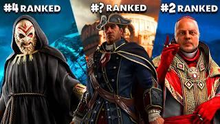 Assassin's Creed - Ranking ALL TEMPLAR ORDERS from WORST to BEST