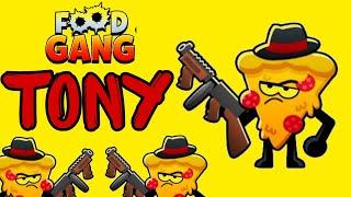 Food Gang (Банда Пищи) Tony Gameplay Новый солдат Тони