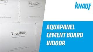 VOLLE POWER gegen Nässe! Mit AQUAPANEL ® Cement Board Indoor immer auf der sicheren Seite.