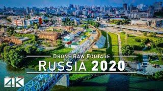 【4K】Drone RAW Footage | This is RUSSIA 2020 | Novosibirsk | Sibiria and More | UltraHD Stock Video