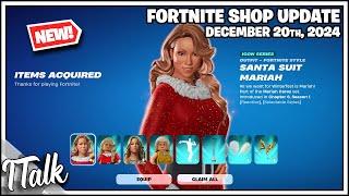 *NEW* MARIAH CAREY IS IN FORTNITE! Fortnite Item Shop [December 20th, 2024] (Fortnite Chapter 6)