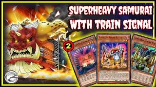 NEW COMBO?! Superheavy Samurai Deck with Train Signal Red STRIKES HARD! | Yu-Gi-Oh! Duel Links