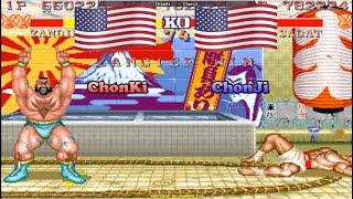 Street Fighter II' - Hyper Fighting  ChonKi (Usa) vs ChonJi (Usa) sf2hf