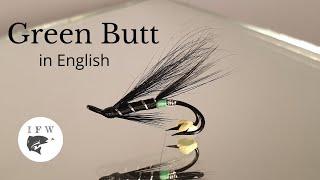 Tying a fly called Green Butt Fly Tying tutorial | Ívar's Fly Workshop