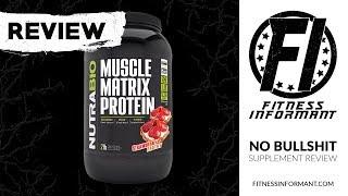 NutraBio Muscle Matrix REVIEW: Fast And Slow For The Win