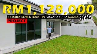 INSIDE a RM1,128,800 Saujana Suria Kajang with PRIVATE GARDEN