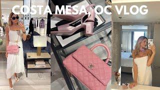 COSTA MESA ORANGE COUNTY LUXURY SHOPPING VLOG  | CHANEL, DIOR, HERMÉS, MIU MIU, NORDSTROM  