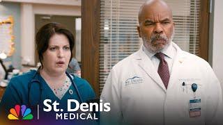 Alex and Ron Discover Their Patient Is Lying About Having Cancer | St. Denis Medical | NBC