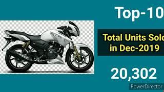 Top 10  2-wheeler bike sales in india in 2019 (sales report)