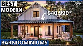 Best Small Modern Barndominium Homes in 2024