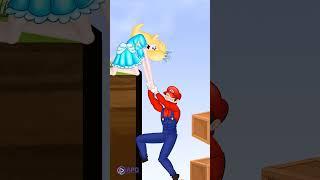 Prince Mario has chosen Princess Peach to be His Bride   #shorts #supermario #story