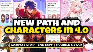 NEW UPDATE! NEW ELATION PATH AND ALL UPCOMING CHARACTERS IN PATCH 4.0 ROADMAP - Honkai: Star Rail