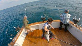 Tournament Salmon Fishing on Lake Ontario with Team UnReel