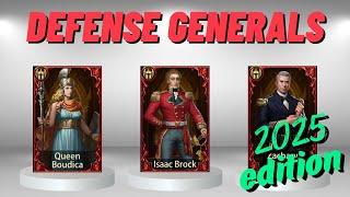 Evony 2025 Defense General Guide