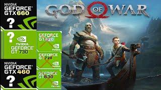 God of War PC ► GTX 660 , GTX 460 , GT 730 , GT 630 , GT 420 | Can We Run ?