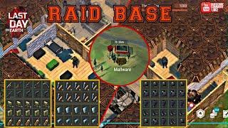 Raid Base Ldoe Mallware _ season 22 LDOE /Last Day On Earth:survival