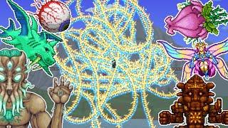 Longest Possible Stardust Dragon vs ALL Bosses (Master Mode) | Terraria 1.4.2.3