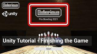 Unity Beginner Tutorial - Finishing the Game!