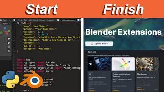 The FASTEST way to get your add-on on Blender's Extensions Platform