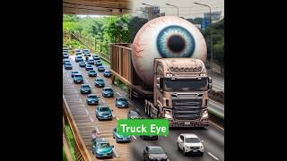 Truck Bring One Eye#shorts #viralvideos #trending #animasimobiltruk #beko#tronton #herichannel #truk