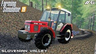 Logging with Zetor 7745 | Small Farm - Slovenian Valley | Farming Simulator 2019 | Episode 6