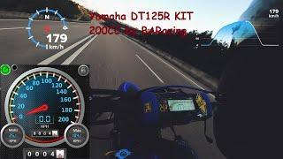 Yamaha dt 125 r top speed kit 200 cc