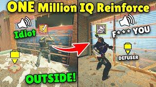 TOP +200 SMARTEST "1000 IQ PLAYS" & RANDOM FAILS in RAINBOW SIX SIEGE HISTORY