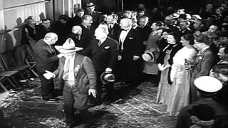 Carl Laemmle congratulated on the 20th Anniversary of Universal City Studios in U...HD Stock Footage