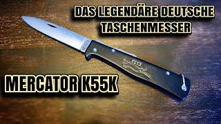 Mercator Messer K55K - Kaiser-Wilhelm, Deutsches Soldatenmesser, Black Cat Knife