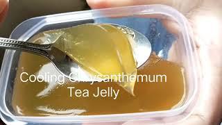 Cooling Chrysanthemum Tea Jelly