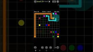 How To Solve Flow Free Extreme Pack Level 29 11x11 Harder Board Walk Through Solution Walkthrough