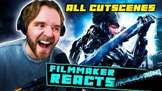 FILMMAKER REACTS: METAL GEAR RISING: REVENGEANCE | [ALL CUTSCENES!!]