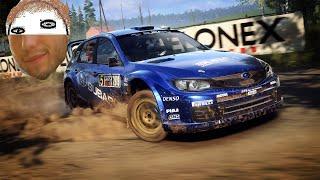 Dirt rally 2.0 ( Subaru Impreza_foot/POV wheel cam ) New Zealand