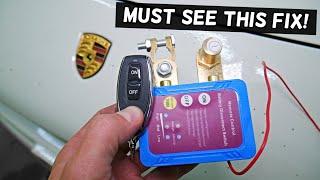 How To Fix Battery Drain on Porsche Cayenne Macan Panamera 911 Boxster Cayman