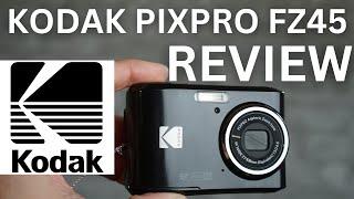 2025 Kodak Pixpro FZ45 Digital Camera Review + DIGICAM settings and menu overview + Sample Pics