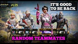 WHEN I PLAYED WITH RANDOM TEAMMATES @callofdutymobile #callofduty #callofdutymobile #gaming